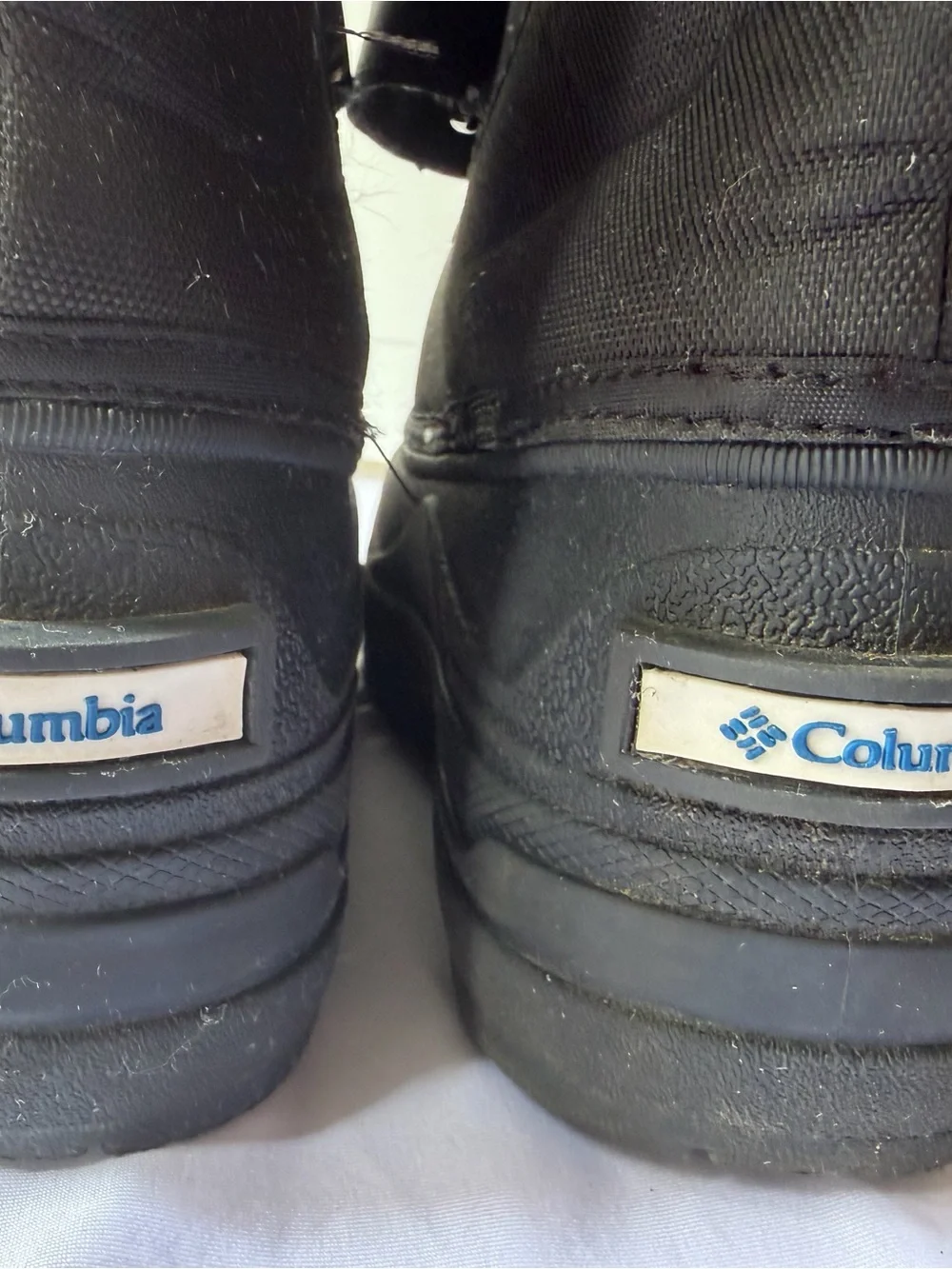 Columbia Kids Waterproof Winter Snow Boots Black Gray Size Youth 2